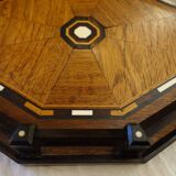 art deco marquetry serving tray