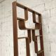 Claustra en bois lamellé courbé conçu par Ludvik Volak et Jindrich Halabala 1960
