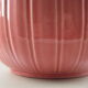 Art deco pink earthenware pot cover