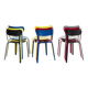 Chaise Patrick Norguet « Stil S48 » pour Lapalma I Lot de 9