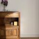 Restored Art Deco bedside table or accent furniture