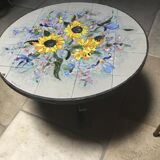 Table basse Hb Bel Délcourt XXe siècle