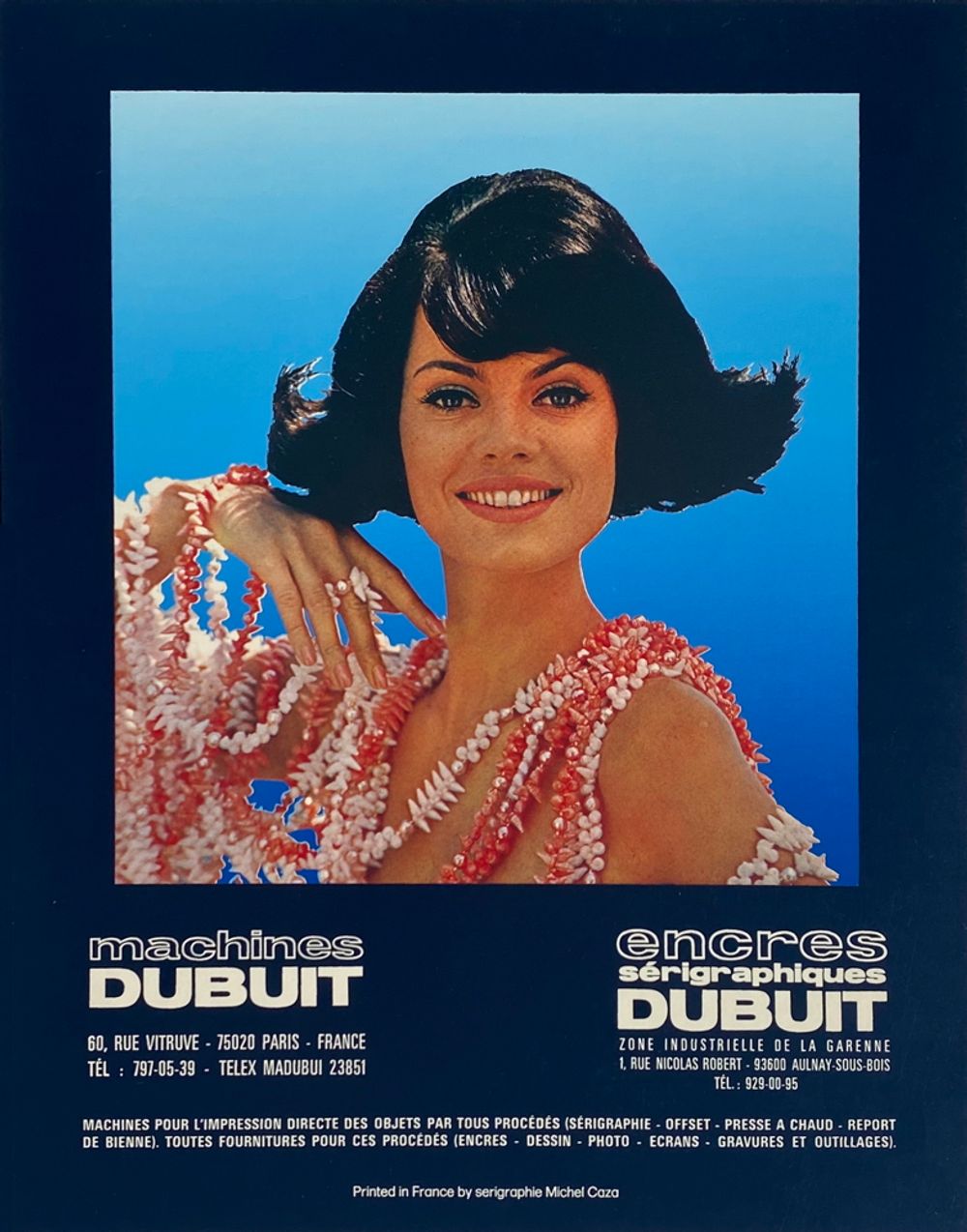 Vintage Dubuy Machines Poster