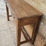 Old desk - Burmese teak console