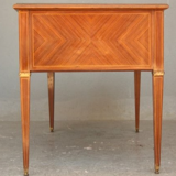 Plated style Louis XVI mahogany desk