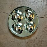 Mid-Century bevelled glass bowl by Fontana Arte, 1960s