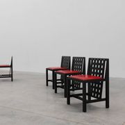 Set of 4 DS3 Dining Chairs by Charles Rennie Mackintosh for Atelier interna