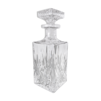 Cut glass whiskey decanter