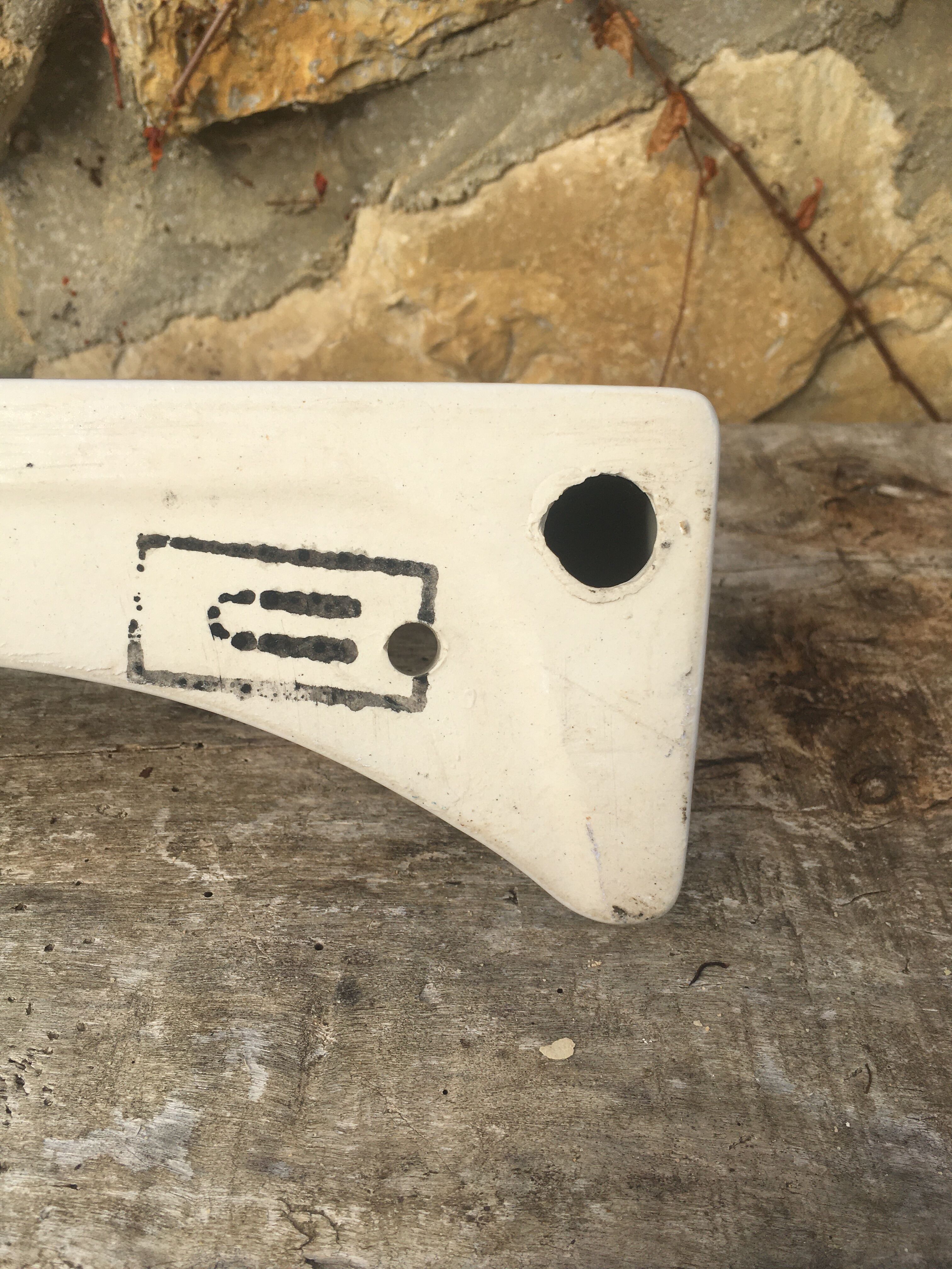 Bathroom porcelain tablet