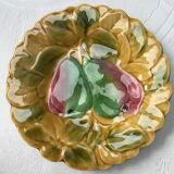 Dessert plates Majolica barbotine
