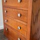 Art deco oak chest of drawers