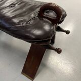 Camel saddle stool from the 60s