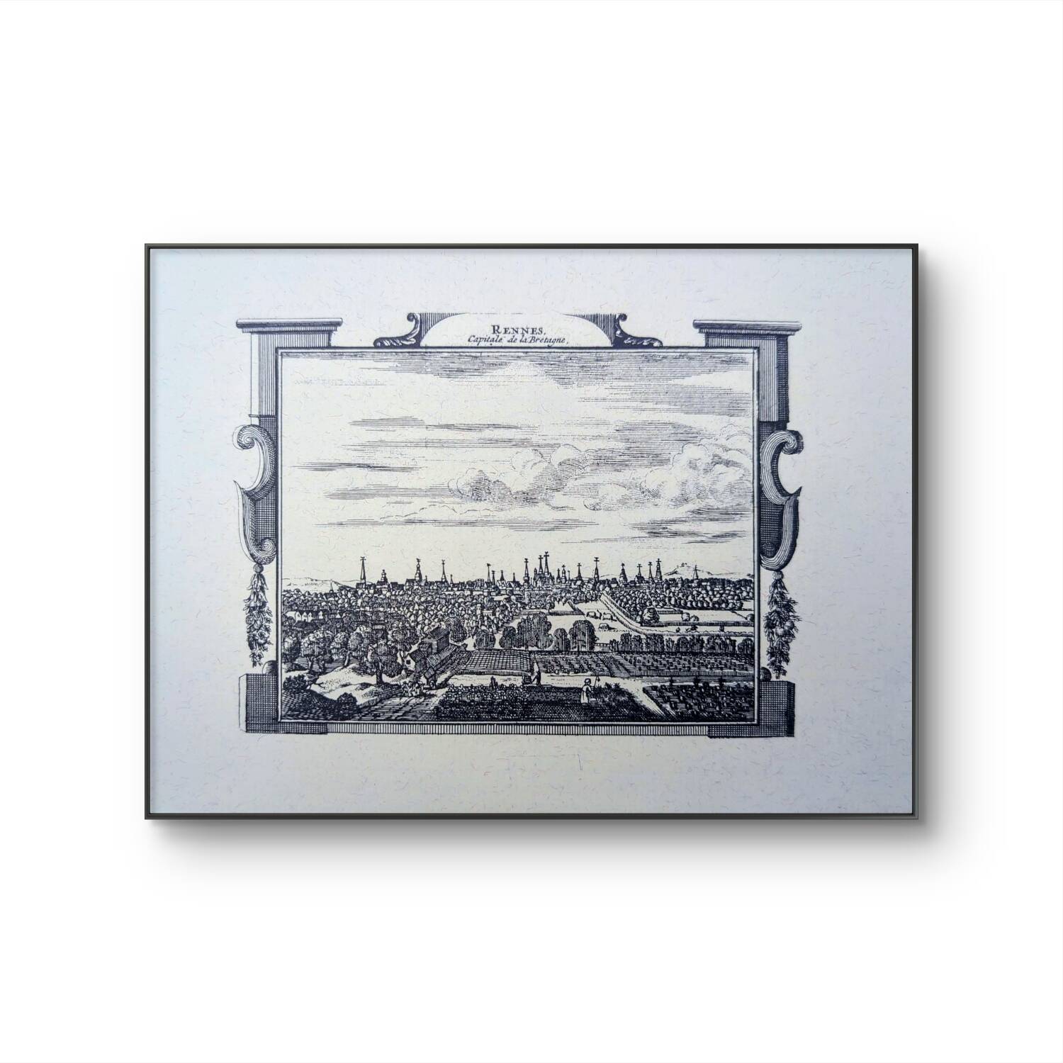 Printed in 1970, Rennes, Brittany.