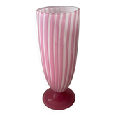 Vase "stripes" Murano vintage