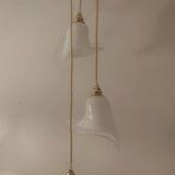 Murano calla lily cascade chandelier