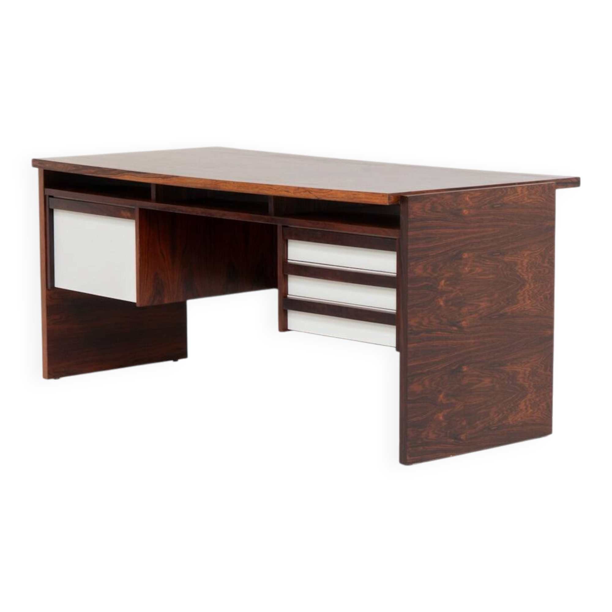 Rare double-sided “Vario” desk by Werner Wölfer for V-Form