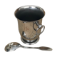 Stainless steel ice bucket Jean Couzon France