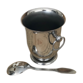 Stainless steel ice bucket Jean Couzon France