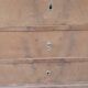 Louis Philippe style chest of drawers 4 drawers gray marble walnut raw wood