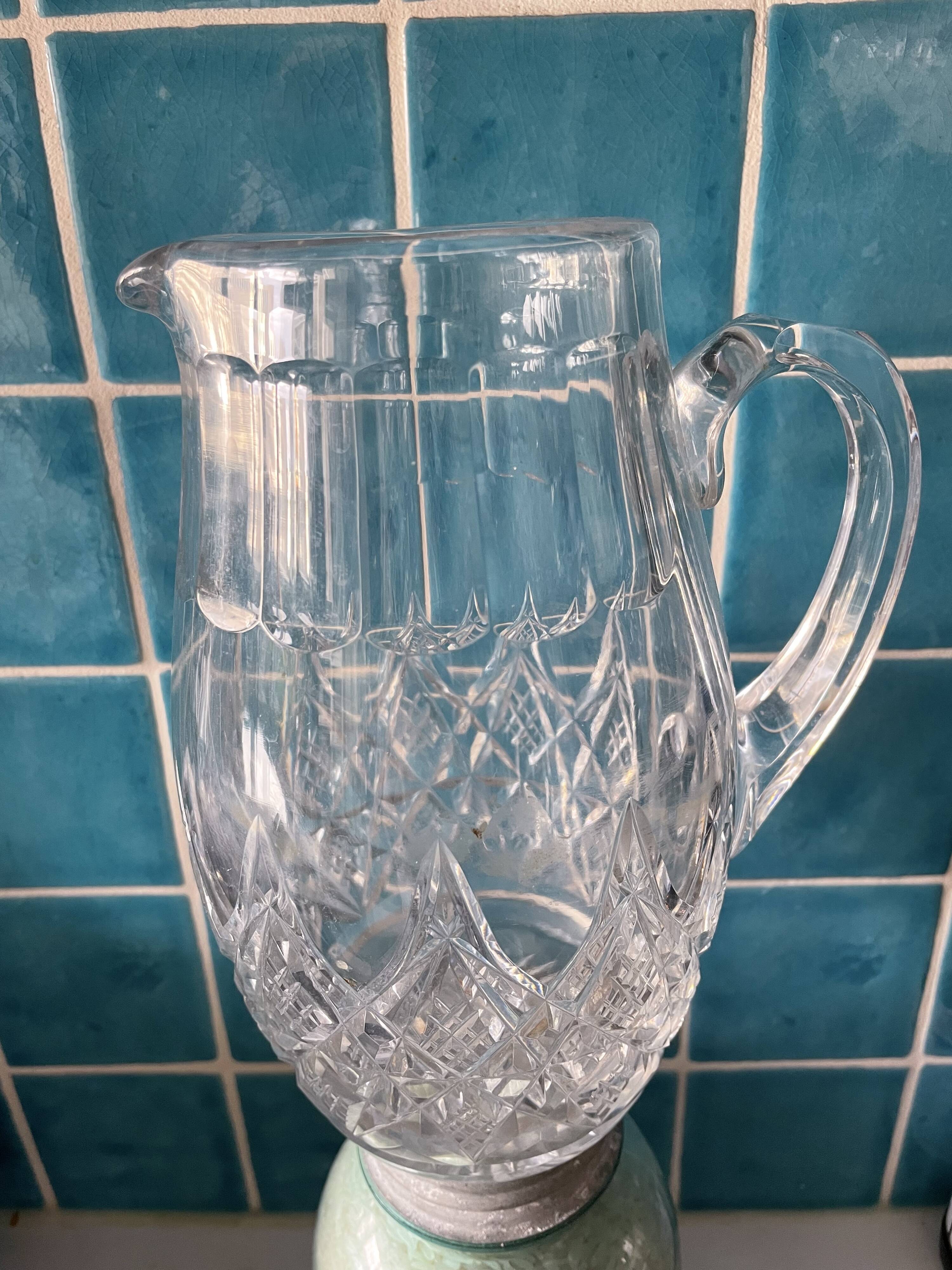 Pichet à eau Baccarat modèle Colbert