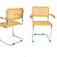 2 fauteuils B64 Marcel Breuer Italy 1990