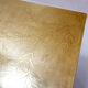 Brass coffee table engraved in the style of Christian Krekels, Belgium 1977.