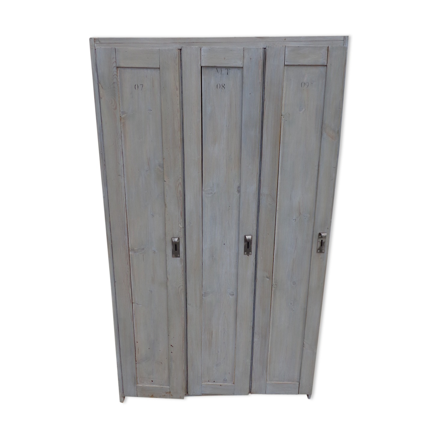 Factory locker room Cabinet wood