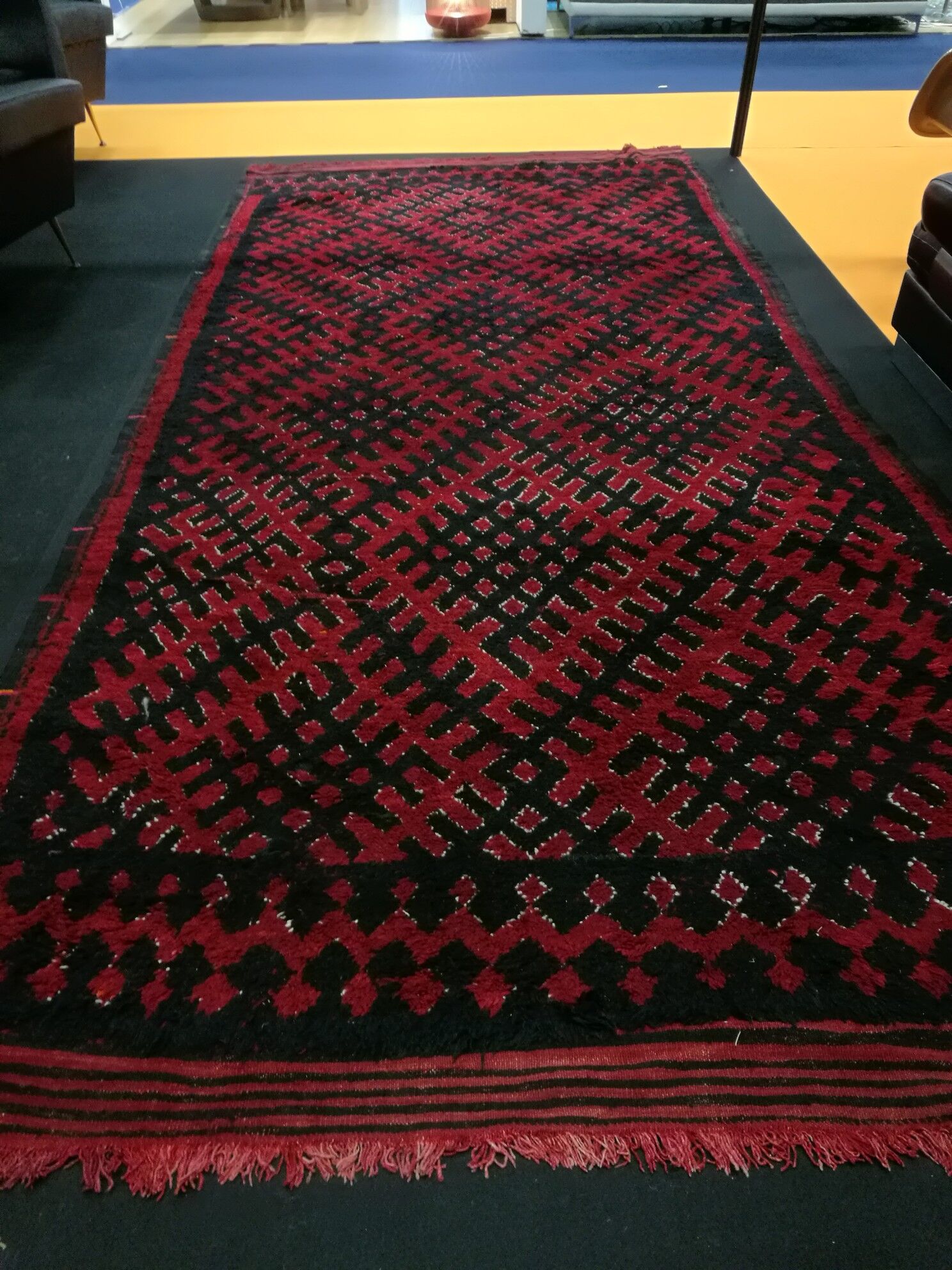 Moroccan Berber carpet 200 x 400 cm