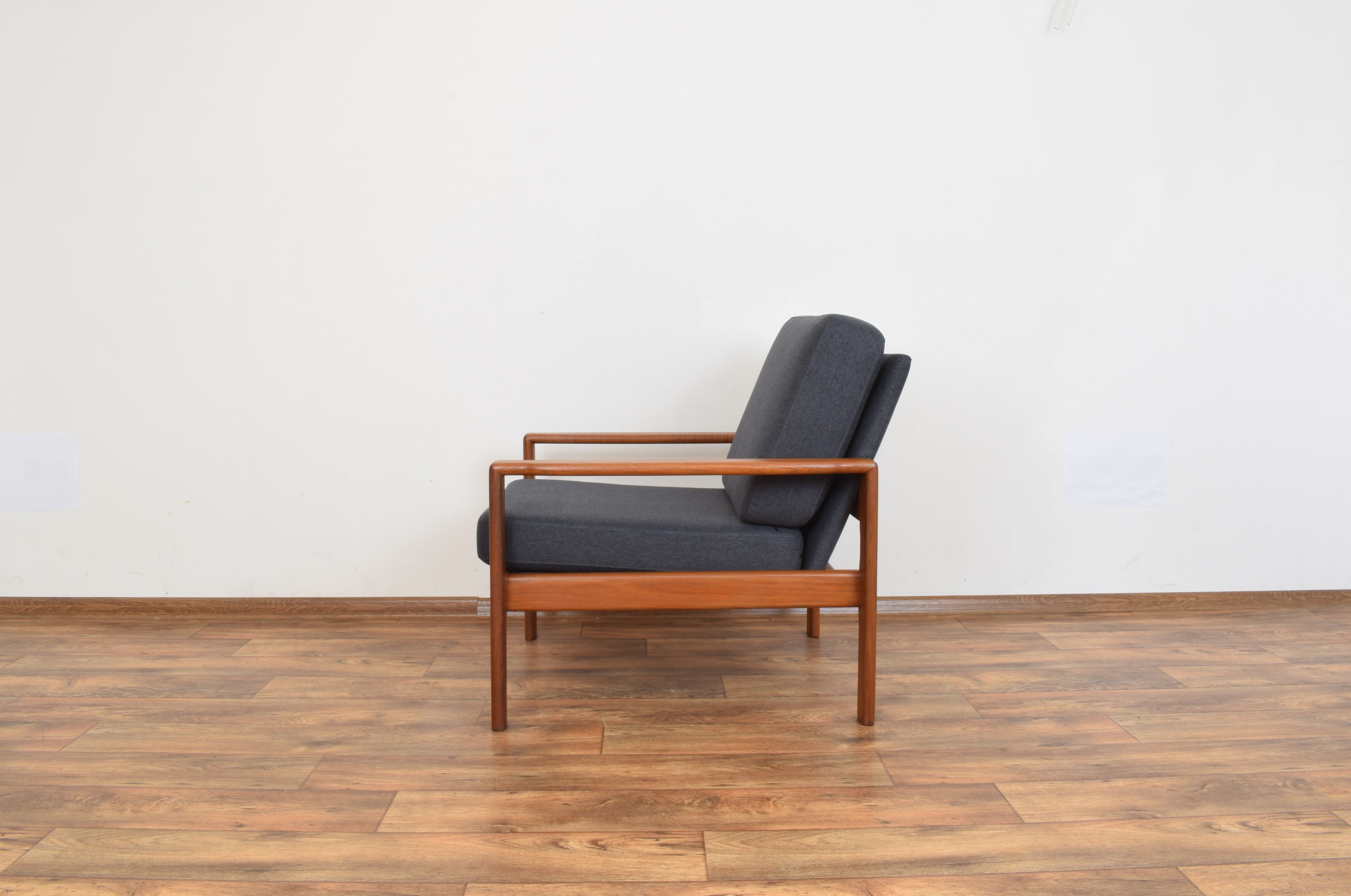 Pair of teak Armchair, 1970s