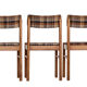 6 chaises Baumann vintage 1960