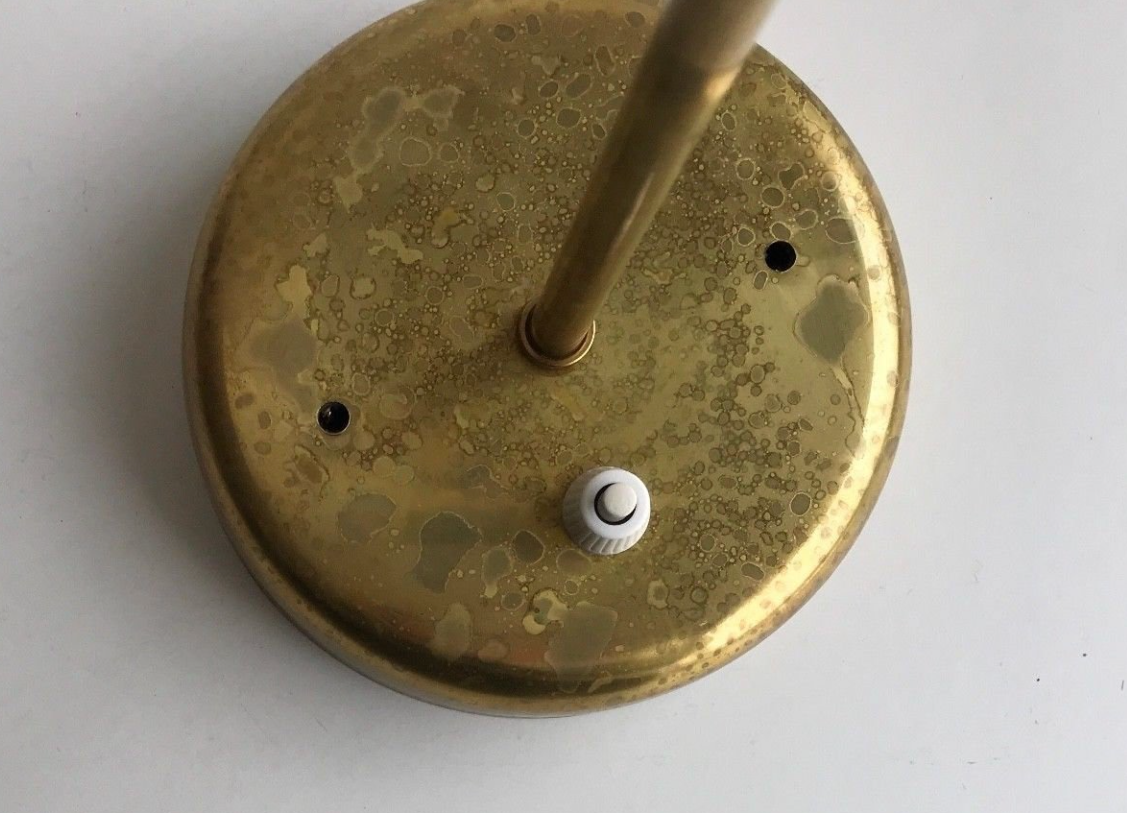 Pair italian wall lightstyle years 50's white ivory