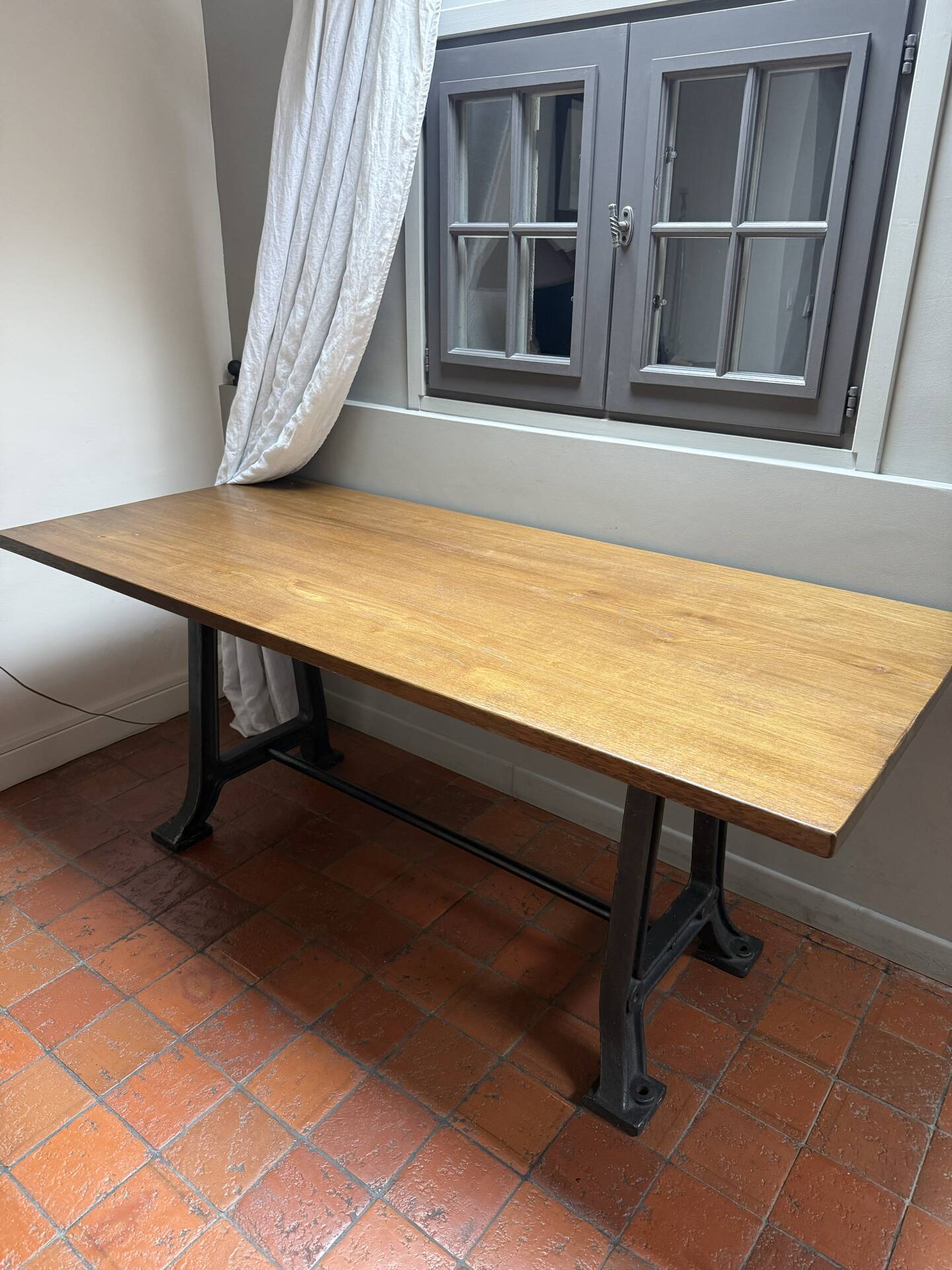Industrial dining table Jérôme Lepert