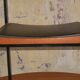 Paire de chaises empilables en teck et fer, années 1960