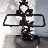 Enamelled cast iron umbrella stand