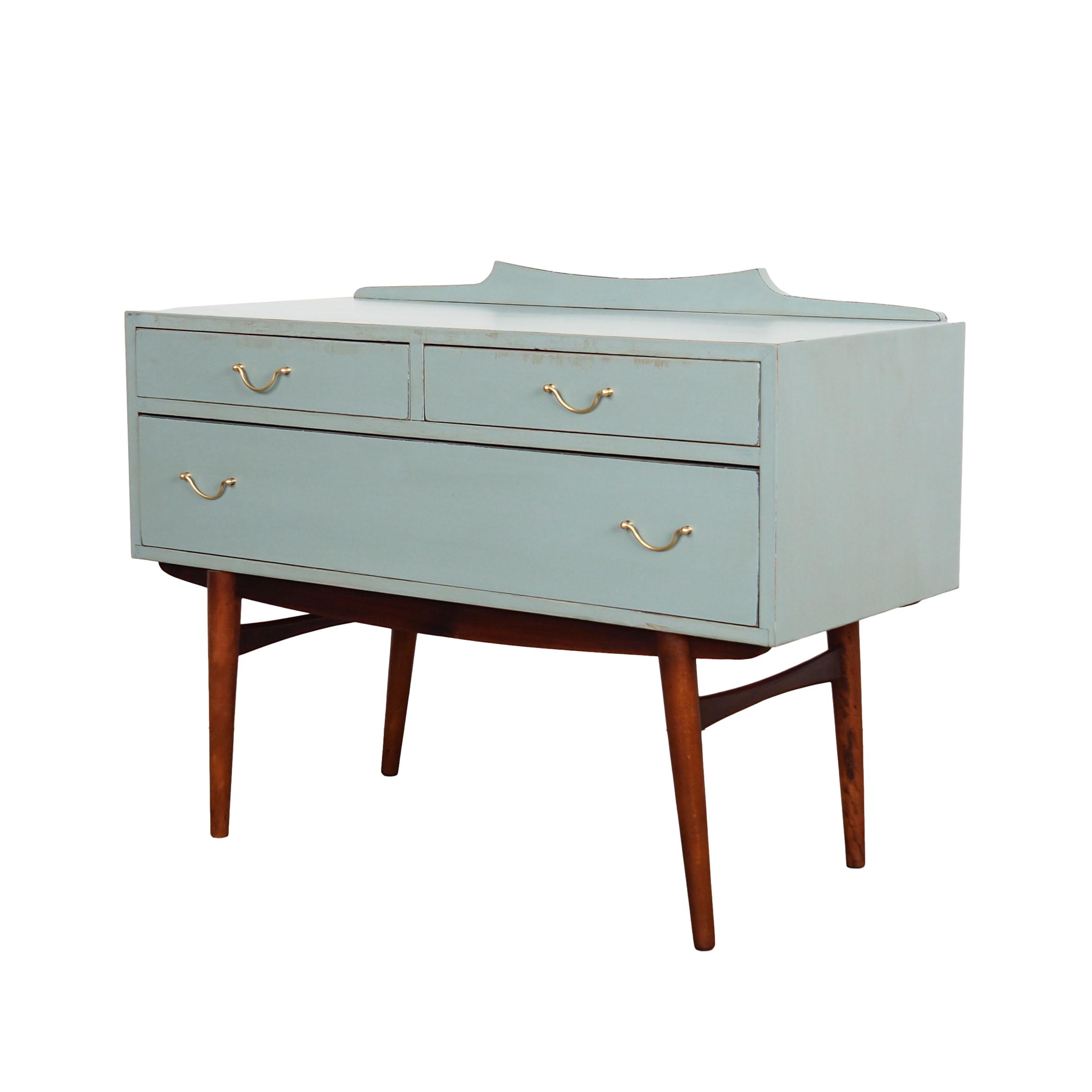 Beechwood chest of drawers, Danish design, 1970s, made in Denmark