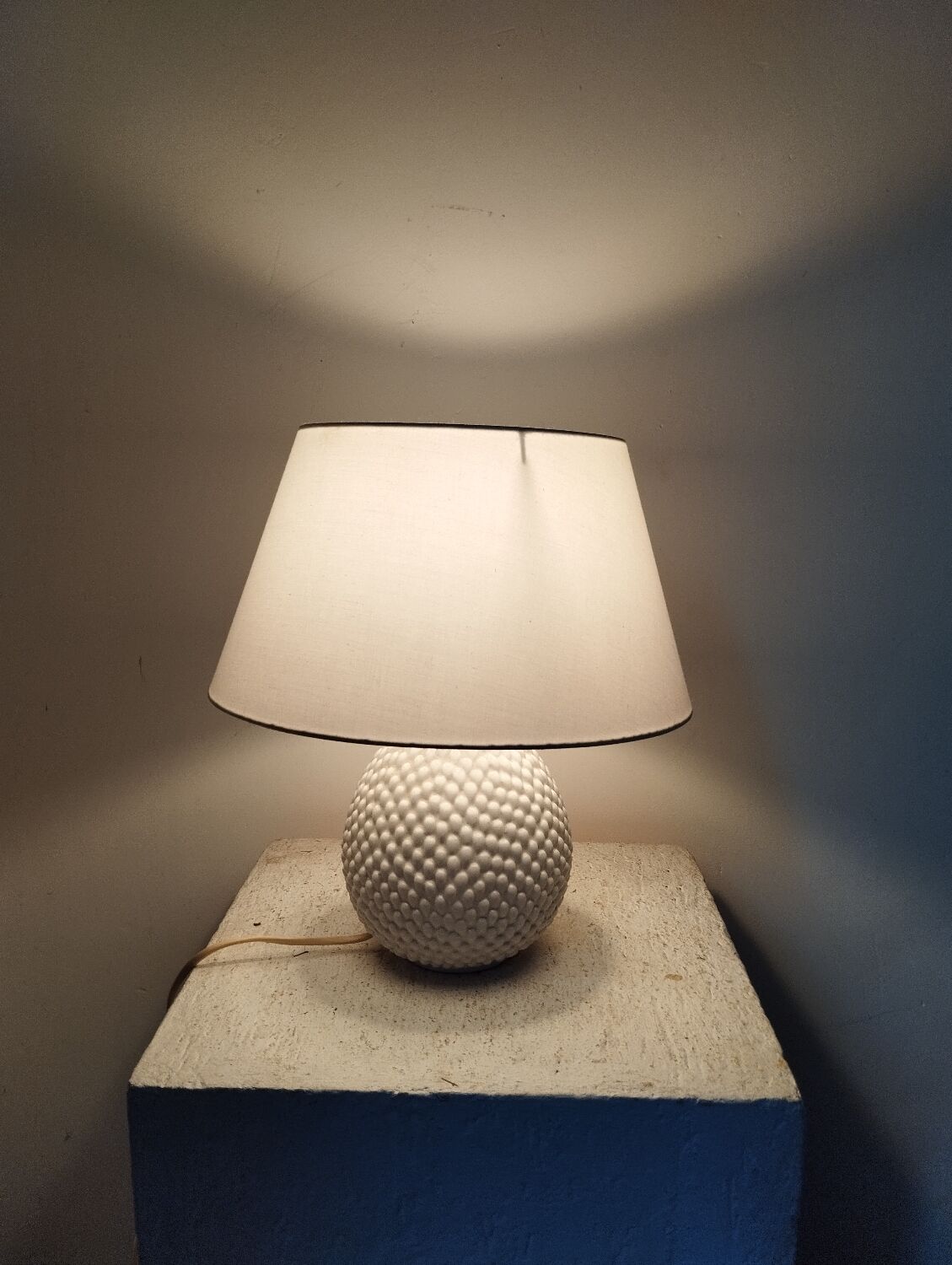 Ceramic lamp Italy 60s 70s