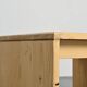 Solid pine coffee table, Les Arcs 1800.