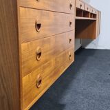 Vintage teak wall unit by HG mobel Denmark