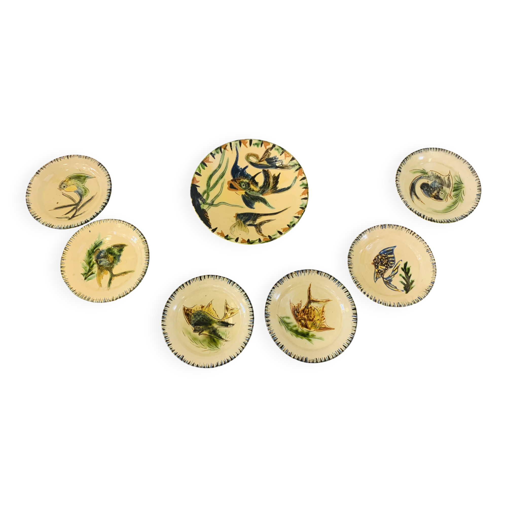 Diaz Costa 1950 plate service