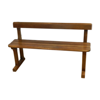 Children's bench in oak