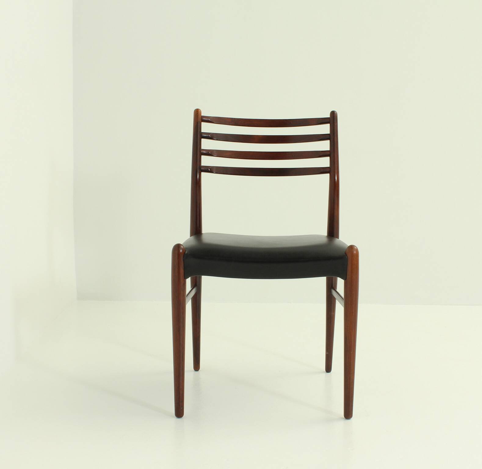 Dining chair in rosewood by Johannes Andersen, Denmark