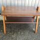 Scandinavian coffee table feet compass 1970