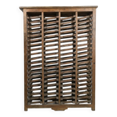 Solid wood filing cabinet