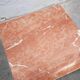 Vintage terracotta marble coffee table