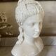 Bust of Proserpine vintage neoclassical sculpture