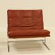 2 Easy Chairs Model BO 561 by Preben Fabricius & Jorgen Kastholm for BO-EX 1960s