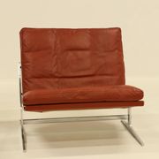 2 Easy Chairs Model BO 561 by Preben Fabricius & Jorgen Kastholm for BO-EX 1960s
