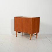 Cabinet en teck et chêne scandinave par Sonett, années 1960