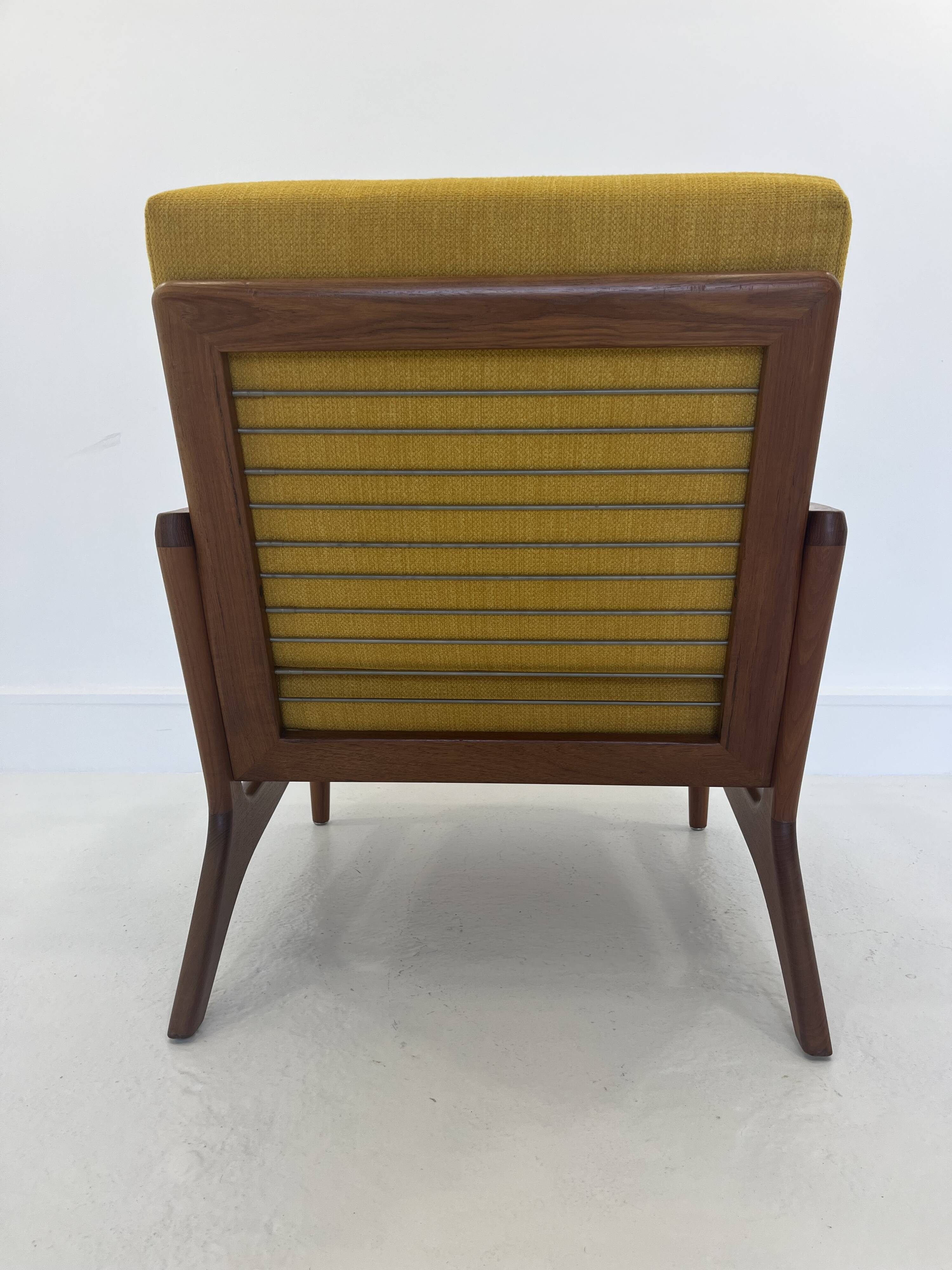 Vintage Danish Teak Lounge Chair, 1970s