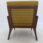 Fauteuil lounge danois vintage en teck, années 1970